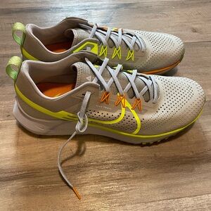 Nike Men's Gray and Neon Athletic Shoes